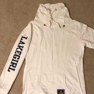 Funnel neck sweatshirt